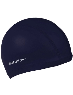 Speedo Senior Polyester Swim Cap - Navy (Yrs 7 & 8 Only)